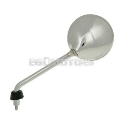   Vparts Tükör bal, M8-as, krómozott, Vespa LX 50 2-ütemű, 4-ütemű, Liberty 50-200cc 4-ütemű = IP40214