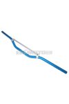 MX handlebar aluminum with cross brace blue 22mm - 810mm