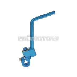 kickstart lever aluminum blue for Derbi EBE, D50B0