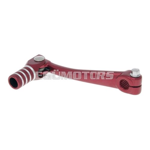 gear shift lever aluminum red for Minarelli AM, Crosser, SM