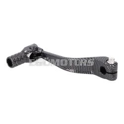   gear shift lever aluminum carbon-look for Piaggio / Derbi engine D50B0, EBE Off-Road , SM