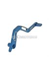 brake pedal aluminum blue for Derbi Senda DRD, SM, X