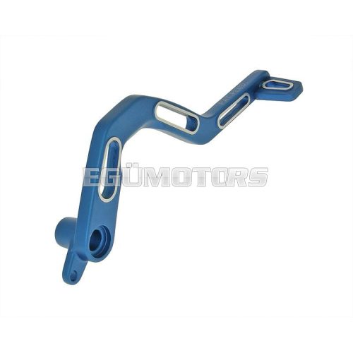 brake pedal aluminum blue for Derbi Senda DRD, SM, X