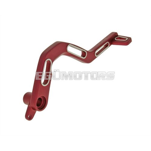 brake pedal aluminum red for Derbi Senda DRD, SM, X