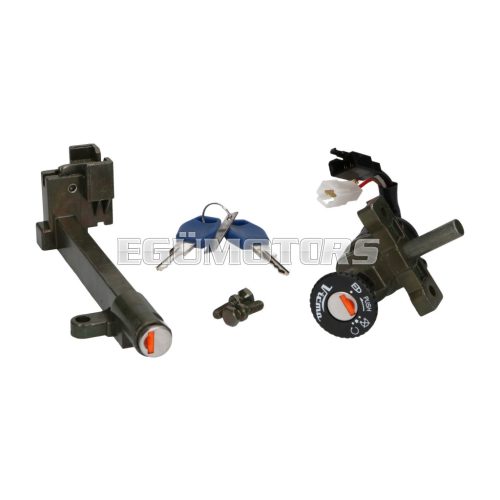 Vparts Kulcsos kapcsoló zárszett, Yamaha BWs NG, Bump, MBK Booster