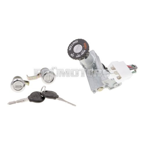 Vparts Zárszett, Kymco Top Boy 50 (COBRA) [RFBSF10AF/ RFBSF10AG/ RFBSF10AK] (SF10AF/AG/AK) SF