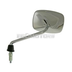   Vparts Tükör bal oldali, E-tanúsítvánnyal, 8mm-es menet, Vespa S 50-150cc 2-, 4 ütemű (07-)
