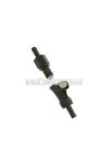 101 Octane Benzincső csatlakozó fekete, 6 mm