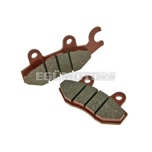 brake pads organic for Kymco, Yamaha, Hyosung = NK430.36