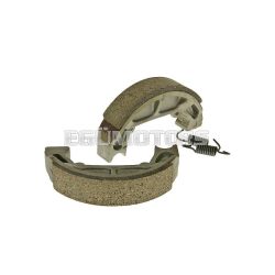  Vparts Fékbetét szett 100x20mm dobfékhez, Piaggio Quartz, Zip Base 50, Sfera 50, 80