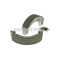   brake shoe set 130x28mm for drum brake for Aprilia Scarabeo 100 2-stroke, MBK Booster 100, Yamaha Aerox 100