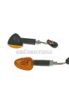 indicator light set M10 thread black Doozy orange, long version