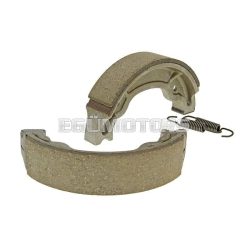   Vparts Fékbetét készlet 130x28mm dobfékhez, Aprilia Scarabeo 100 2-ütemű, MBK Booster 100, Yamaha Aerox 100