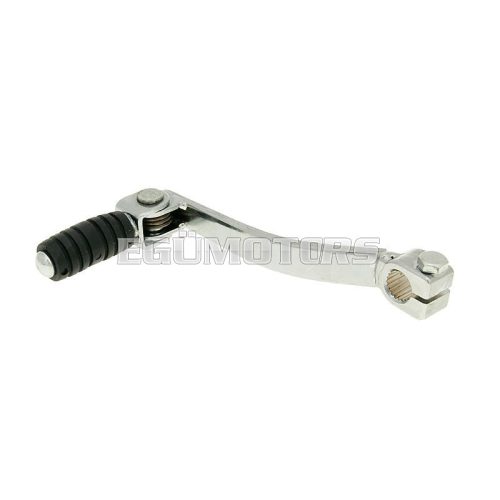 gear shift lever chromed for Piaggio / Derbi engine D50B0, EBE off-road, SM