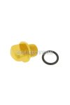 oil filler screw / oil screw plug aluminium gold for Minarelli