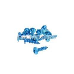   Vparts Idomcsavar anodizált alumínium, kék - 12 db - M5x20