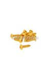 fairing screws anodized aluminum gold - set of 12 pcs - M6x20