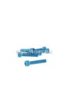 hexagon socket screw set - anodized aluminum blue - 6 pcs - M6x30 - styling