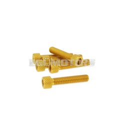   Vparts Hatszögletű imbuszcsavar szett - anodizált alumínium arany - 6 db - M6x30 - stílusos