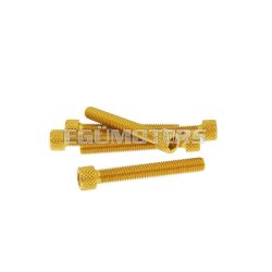   Vparts Hatszögletű imbuszcsavar szett - anodizált alumínium arany - 6 db - M6x45 - stílusos