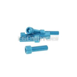   Vparts Hatszögletű imbuszcsavar szett - anodizált alumínium kék - 6 db - M8x25 - stílusos