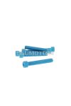 Vparts Hatszögletű imbuszcsavar szett - anodizált alumínium kék - 6 db - M8x50 - stílusos
