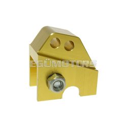   shock extender CNC 2-hole adjustable mounting - gold in color for Piaggio