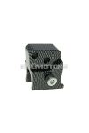 shock extender CNC 2-hole adjustable mounting - carbon look for Peugeot horizontal