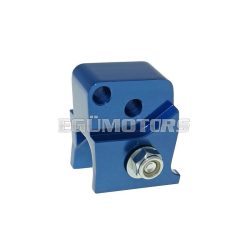   shock extender CNC 2-hole adjustable mounting - blue for Peugeot horizontal