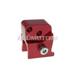   shock extender CNC 2-hole adjustable mounting - red for Peugeot horizontal