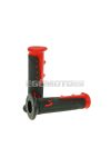 handlebar rubber grip set sport red