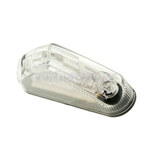 Vparts Hátsó lámpa, LED Mini, átlátszó, E-jelölés