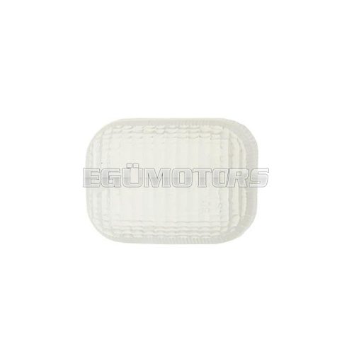 turn signal lens front / rear white for Peugeot Trekker, Squab