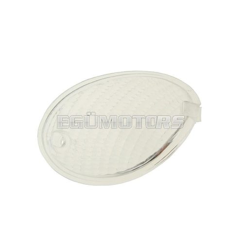 turn signal lens front left white for MBK Ovetto, Yamaha Neos