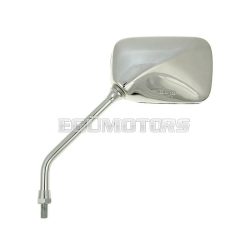 mirror left M10 chrome - universal