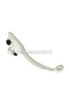 brake lever right, silver color for Derbi, HM, MH, Rieju, Sherco