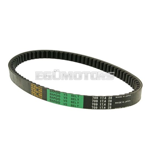 Bando V/S variátorszíj, 724mm, Piaggio rövid, Honda, Peugeot