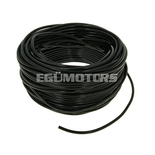 vacuum hose / oil tube CR black 50m reel - 2.5x5mm