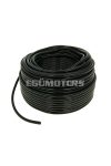 fuel hose black chloroprene rubber 50m reel - 4mm inner, 8mm outer diameter