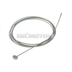 bowden inner cable 180cmx1.6mm with nipple 7mmx7mm