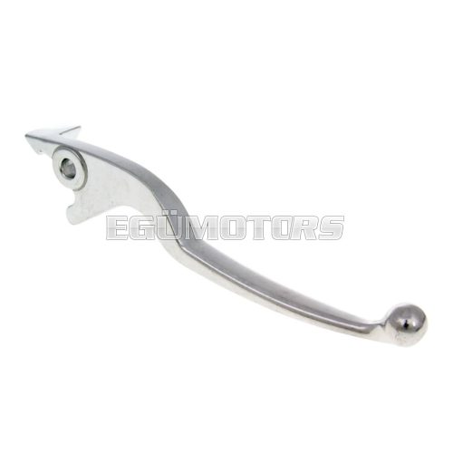 brake lever right silver for Peugeot Tweet, Sym Fiddle II, Orbit, Symphony