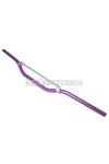 MX handlebar aluminum with cross brace purple 22mm - 810mm