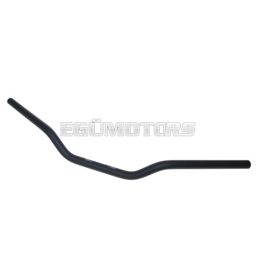 Vparts Motorkerékpár kormány klasszikus, alumínium, matt, fekete, 22mm - 730mm