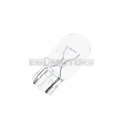 turn signal bulb white with glass base W21W W3x16d 12V 21W