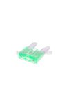 mini blade fuse flat 11.1mm 30A green in color