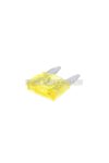 mini blade fuse flat 11.1mm 20A yellow in color