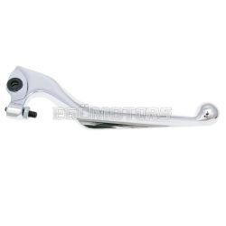 brake lever left / right silver for Peugeot Satelis, Geo