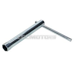 Spark plug wrench 16mm 150mm long