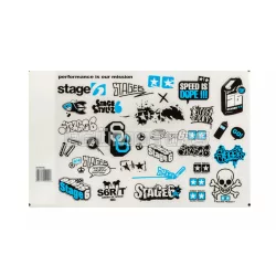 Stage6 matricaszett A4 kék