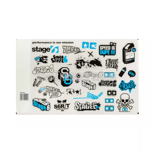 Stage6 matricaszett A4 kék